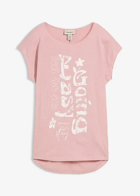 Maglia lunga in puro cotone biologico, bonprix