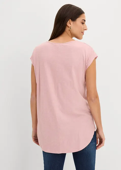 Maglia lunga in puro cotone biologico, bonprix