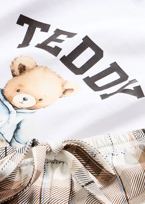 Pigiama estivo in puro cotone, bonprix