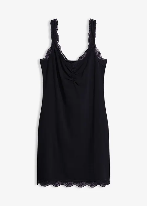 Camicia da notte con spalline di pizzo, bonprix