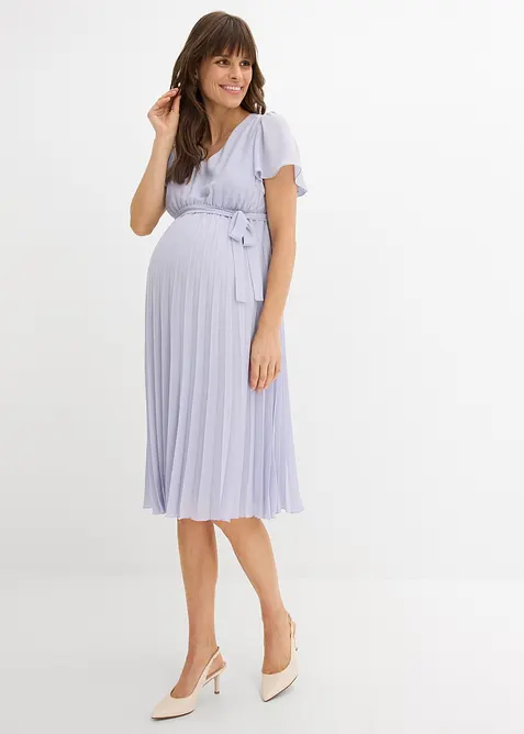 Abito pr&eacute;maman in georgette delicato, bonprix