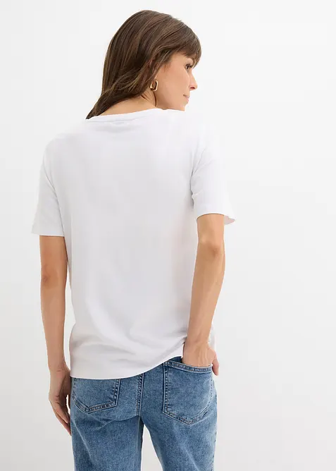 Maglia pr&eacute;maman / da allattamento in cotone biologico, bonprix