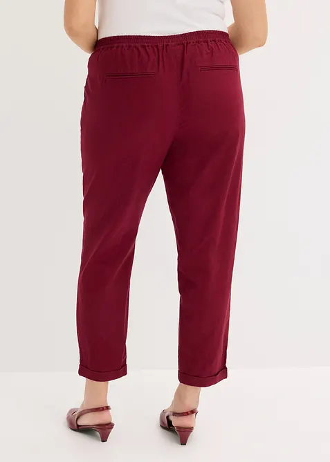 Pantaloni in misto lino, bonprix