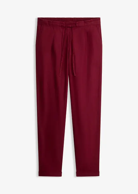 Pantaloni in misto lino, bonprix
