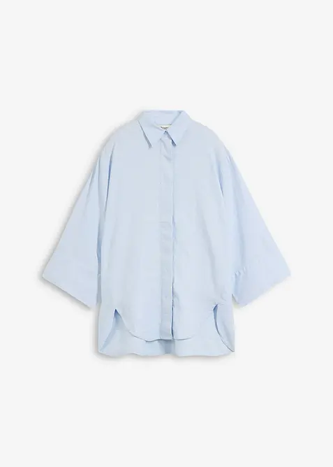 Camicia in misto lino fresco, bonprix