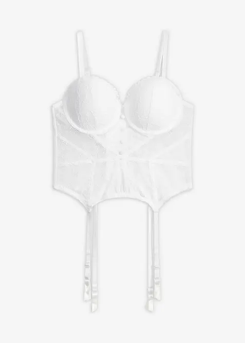 Corsetto in pizzo raffinato, bonprix