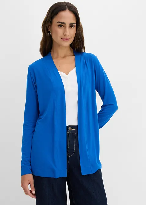 Cardigan in jersey di morbida viscosa, bonprix