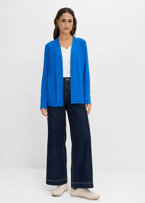 Cardigan in jersey di morbida viscosa, bonprix