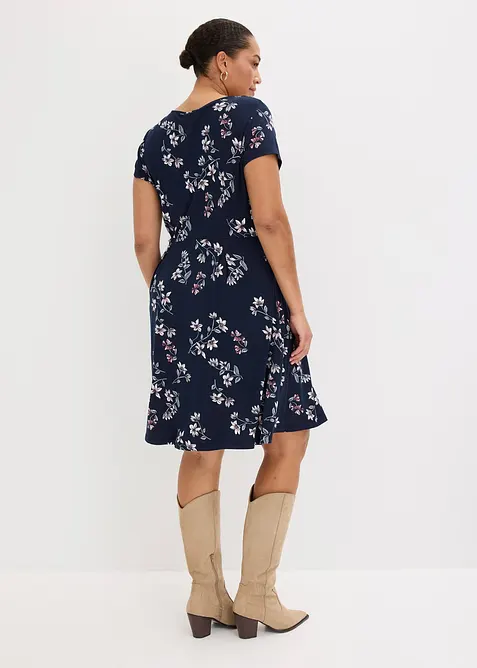 Abito in jersey di misto viscosa, bonprix