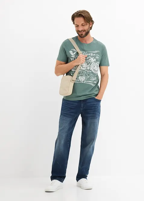 T-shirt in puro cotone, bonprix