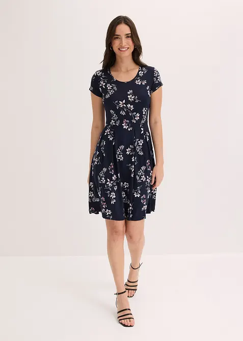 Abito in jersey di misto viscosa, bonprix