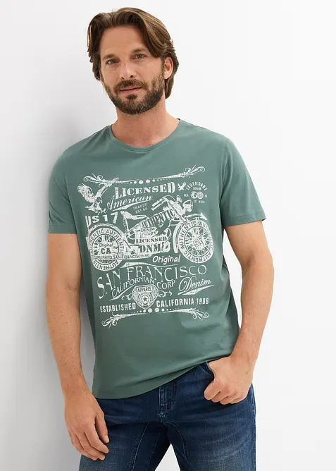 T-shirt in puro cotone, bonprix