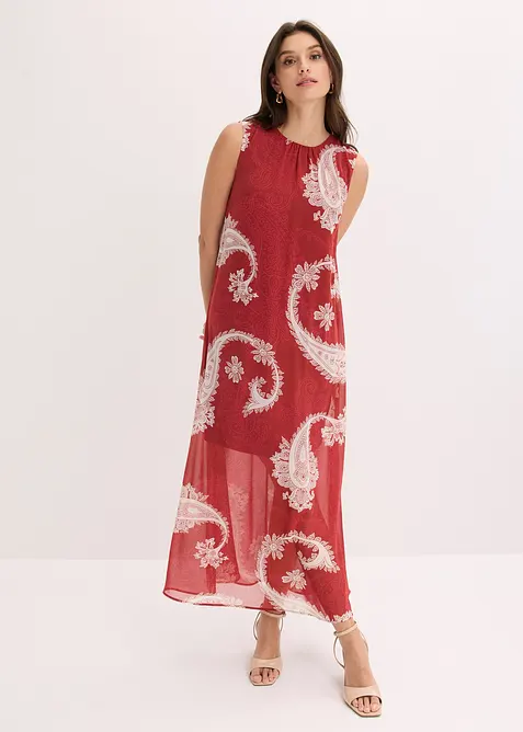 Abito lungo in chiffon, bonprix