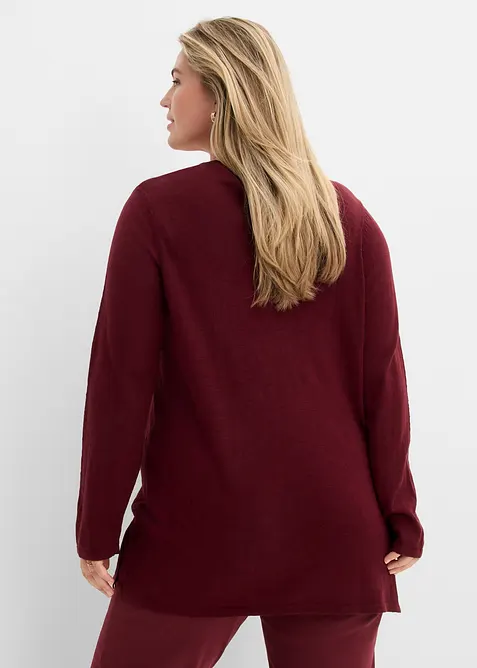 Cardigan in puro cotone fiammato leggero, bonprix