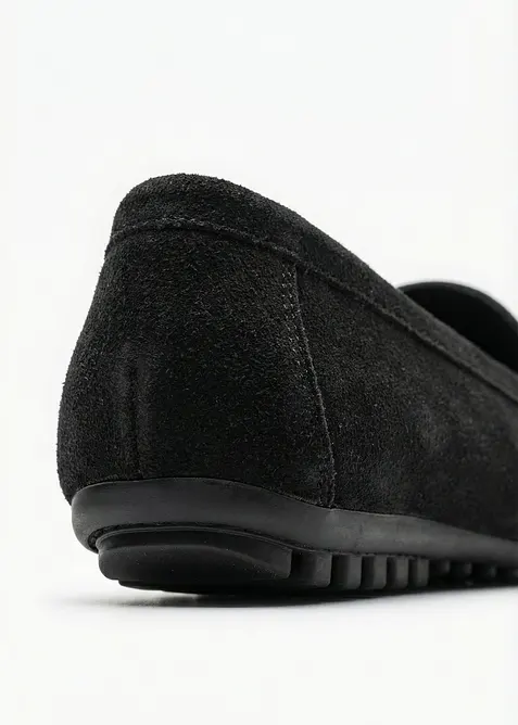 Mocassini in pelle scamosciata, bonprix