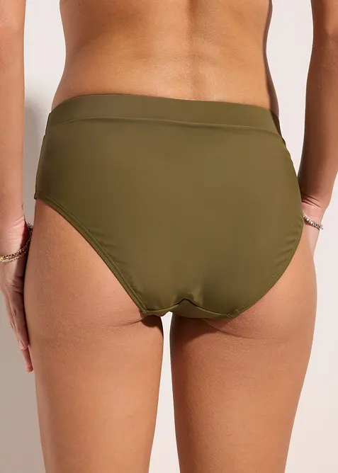 Slip a vita per bikini alta con effetto modellante leggero, bonprix