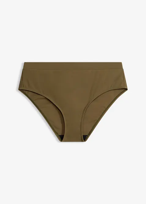 Slip a vita per bikini alta con effetto modellante leggero, bonprix