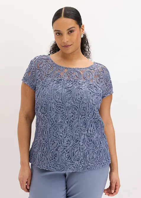 Blusa in pizzo, bonprix