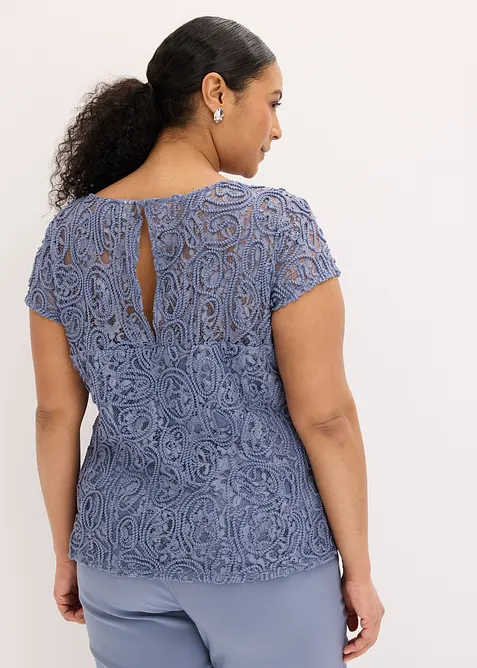 Blusa in pizzo, bonprix