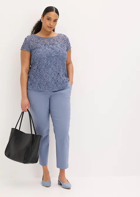 Blusa in pizzo, bonprix