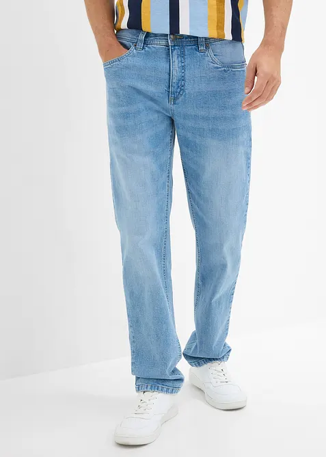 Jeans elasticizzati regular fit, straight, bonprix