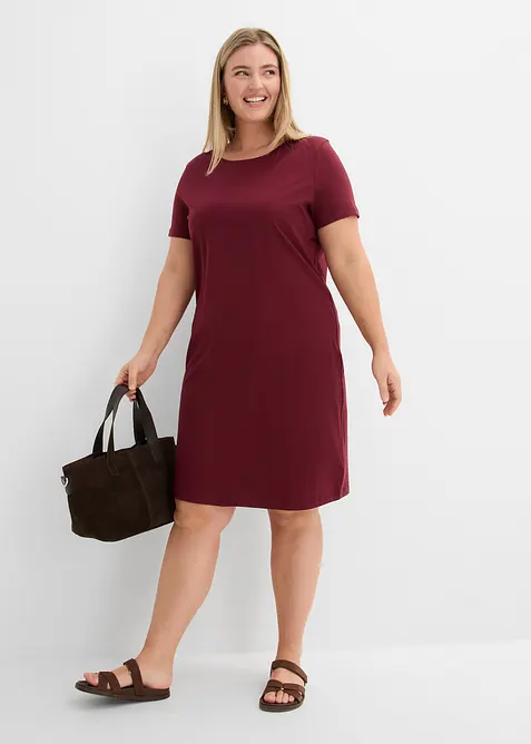 Abito in jersey di puro cotone (pacco da 2), bonprix
