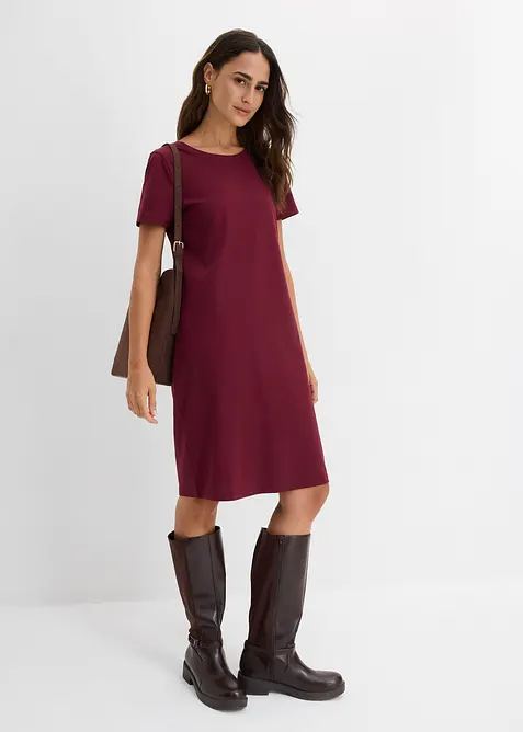 Abito in jersey di puro cotone (pacco da 2), bonprix