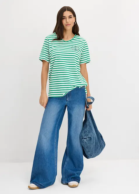 T-shirt in puro cotone biologico, bonprix