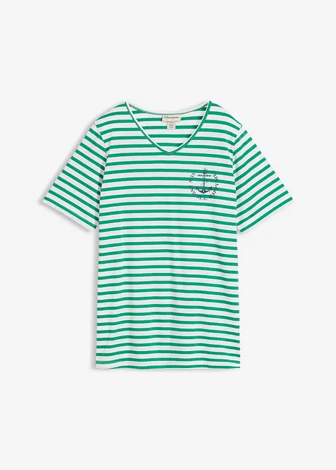 T-shirt in puro cotone biologico, bonprix