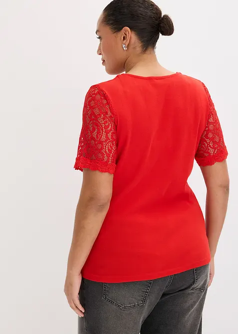 Maglia di cotone a costine, bonprix