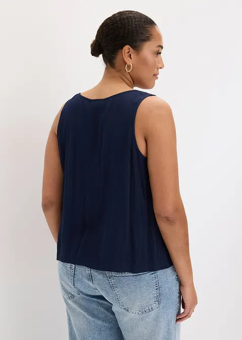 Top in viscosa operata, bonprix