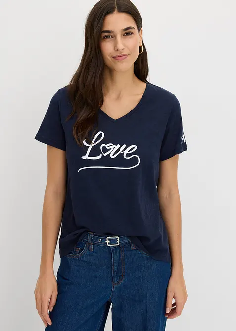 Maglia con stampa, bonprix