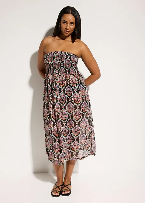 Abito copricostume in chiffon, bonprix