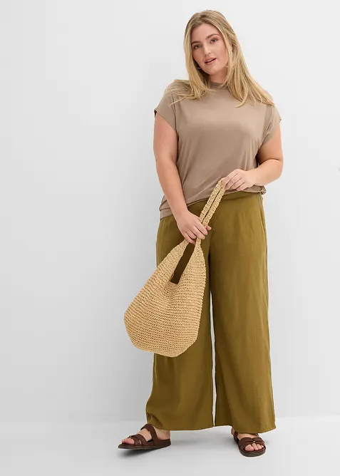 T-shirt con viscosa morbida, bonprix