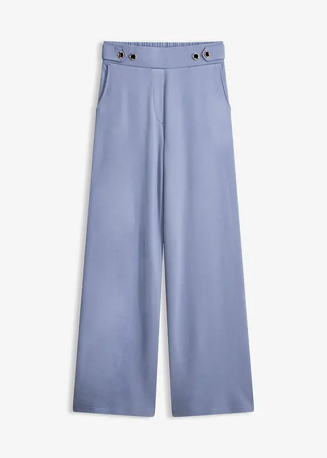 Pantaloni in jersey con traversina decorativa, bonprix