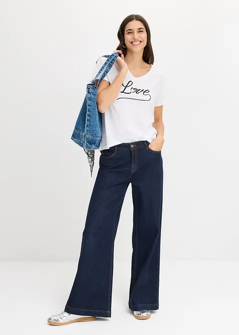 Maglia con stampa, bonprix