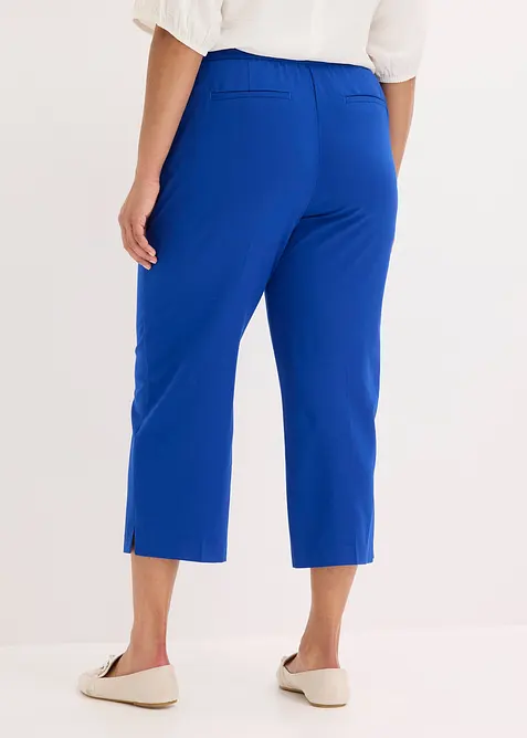 Pantaloni 3/4 a matita con spacco, bonprix