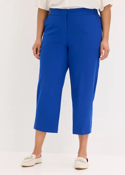 Pantaloni 3/4 a matita con spacco, bonprix