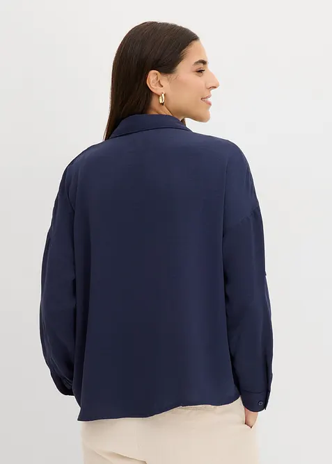 Blusa in cr&ecirc;pe leggero, bonprix