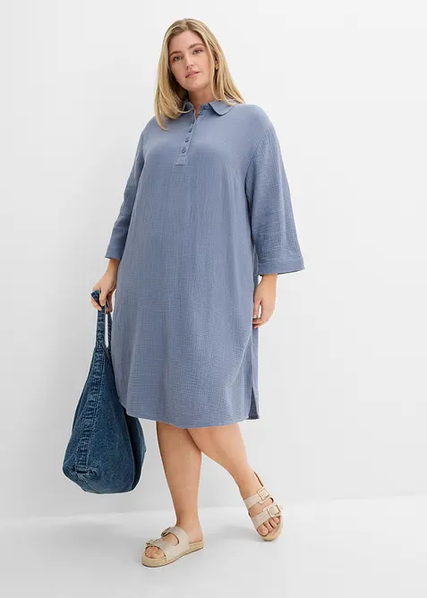 Abito chemisier in mussola, bonprix