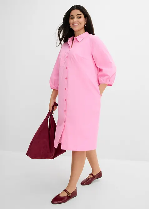 Abito chemisier in cotone leggero, bonprix