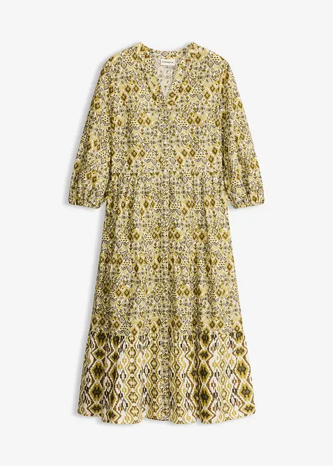 Abito midi in cotone leggero, bonprix