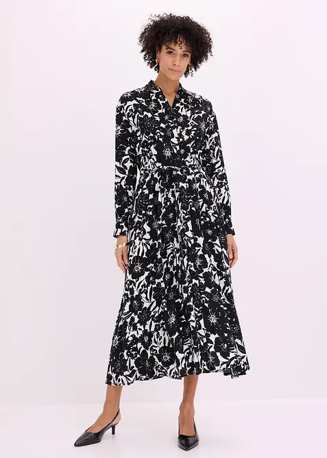 Abito chemisier in viscosa, bonprix