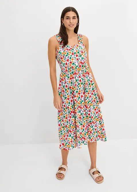 Abito in maglina di misto viscosa e cotone, bonprix