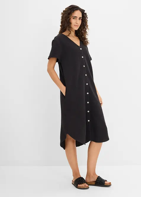 Abito chemisier in soffice mussola, bonprix