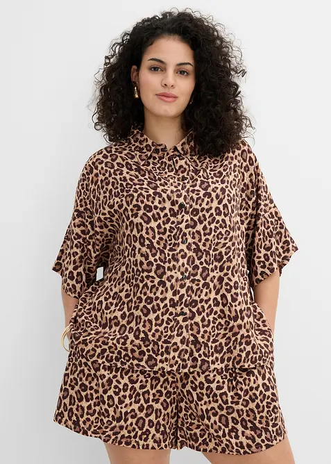 Camicia in viscosa fluente, bonprix