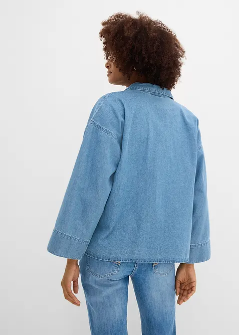 Camicia in jeans di cotone biologico, bonprix