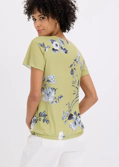 Maglia con fondo elastico, bonprix