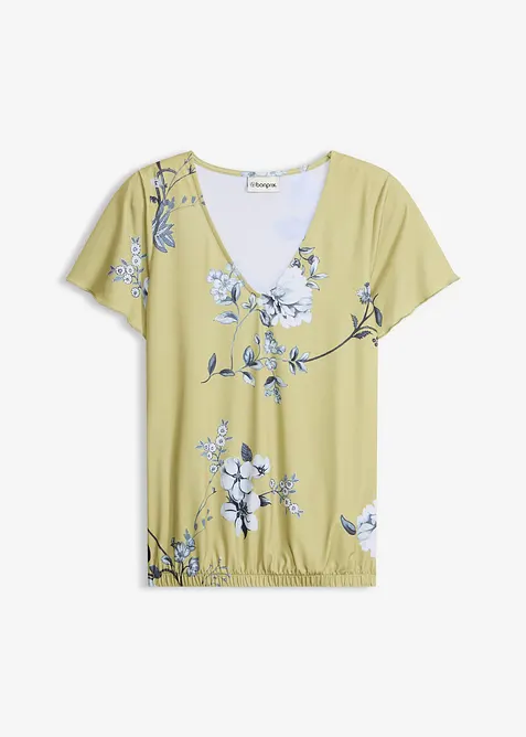 Maglia con fondo elastico, bonprix