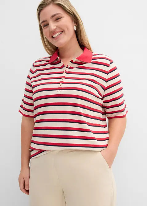 Polo in puro cotone, bonprix